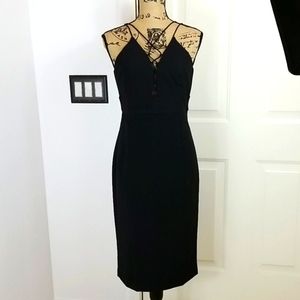 Bardot Black Dress